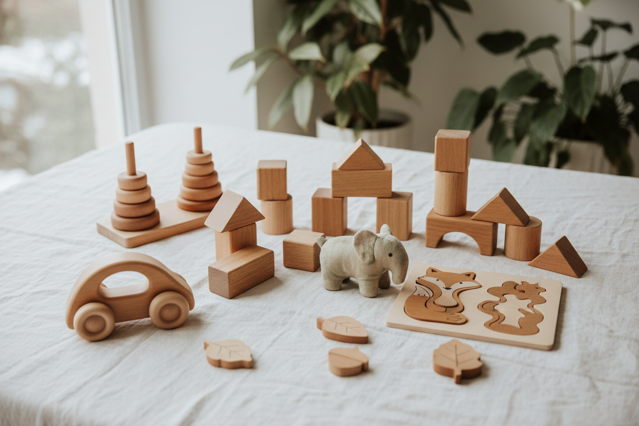 🌿 Eco-Friendly & Wooden Toys