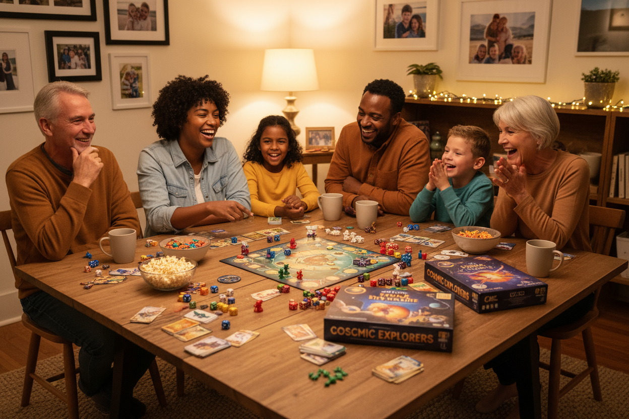 Family Game Night Pack — Laugh Together, Think Together, Play Together
“Because the best memories are made around the game table.”